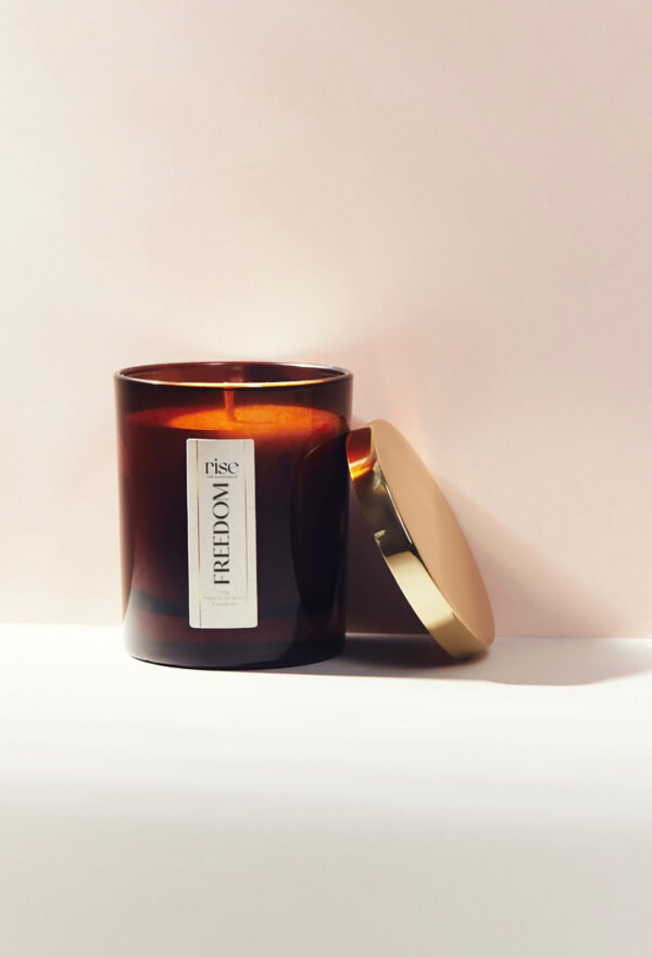 FREEDOM Fragrance Candle | Infused with essential oils - Image 2