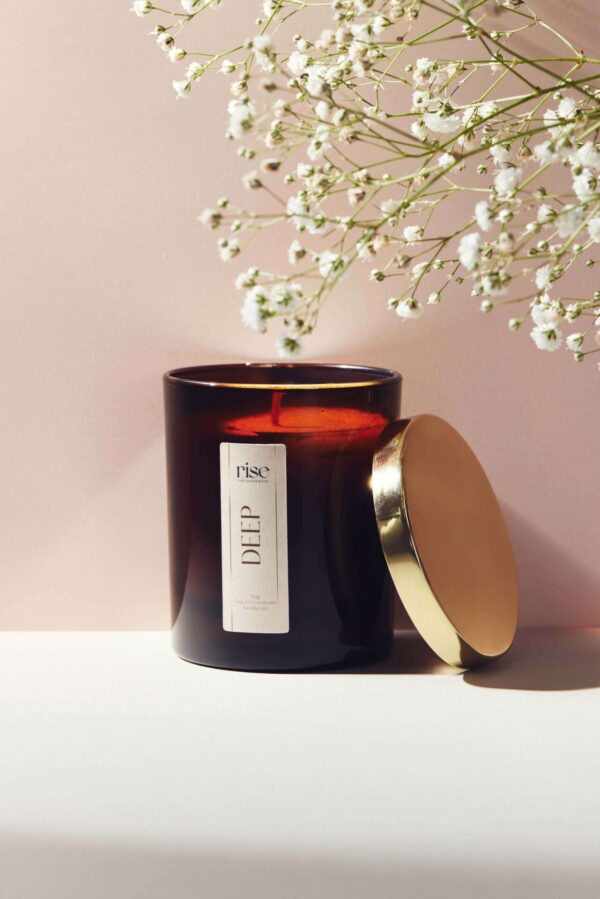 DEEP Fragrance Candle | Infused with essential oils - Image 2