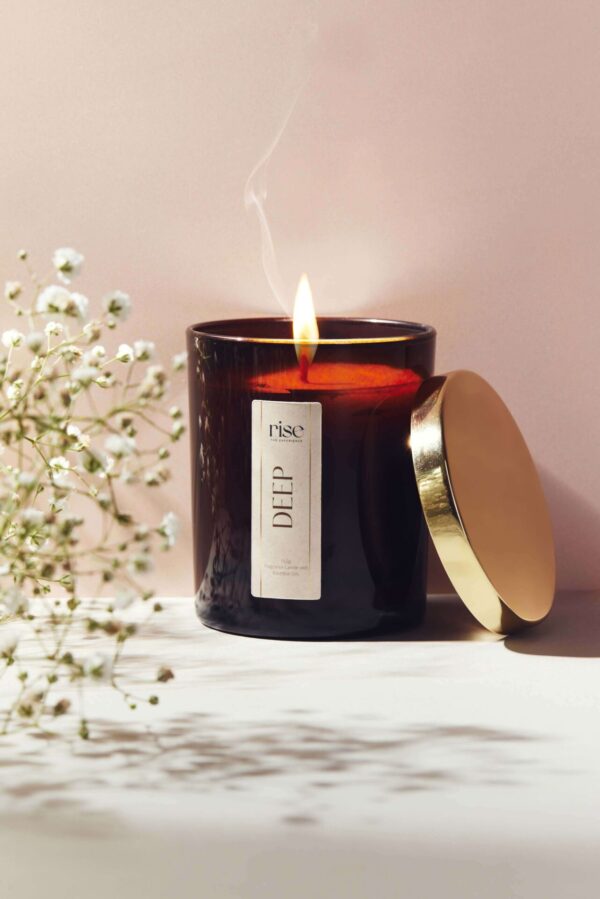 DEEP Fragrance Candle | Infused with essential oils - Image 3